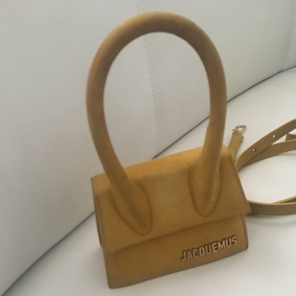 Yellow Jacquemus bag